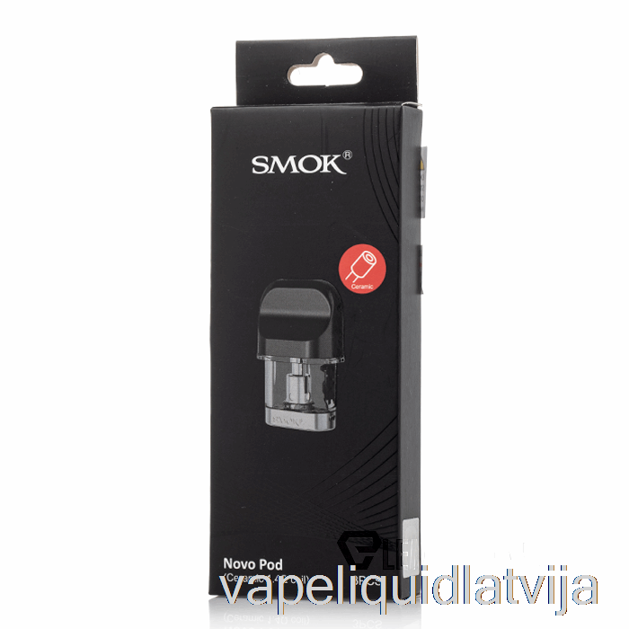 Smok Novo Nomaiņas Pod Kasetnes 1.4ohm Novo Ceramic Pods Vape šķidrums